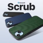 Torbica Teracell Scrub za Xiaomi Redmi 13C tamno zelena