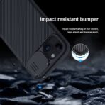 Torbica Nillkin CamShield Pro za iPhone 15 Plus 6.7 crna - Slika 5