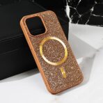 Torbica Magsafe Glam za iPhone 13 Pro 6.1 zlatna - Slika 2