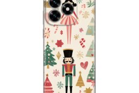 Torbica Silikonska Print za Honor X5c Plus Vintage Christmas