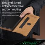 Torbica Nillkin Qin Pro Leather za Samsung F956B Galaxy Z Fold 6 crna - Slika 10