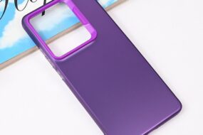 Torbica Clear za Xiaomi Redmi Note 14s ljubicasta