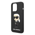 Torbica Karl Lagerfeld Hc Silicone NFT Ikonik za iPhone 15 Pro 6.1 crna (KLHCP15LSNIKBCK) - Slika 2