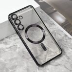 Torbica Magsafe Lux za Samsung S731B Galaxy S25 FE crna