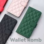 Torbica Wallet Romb za Honor X6b crna