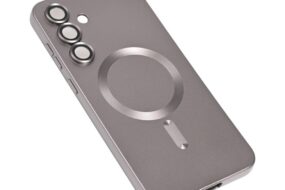 Torbica Magsafe Chrome za Samsung S731B Galaxy S25 FE siva
