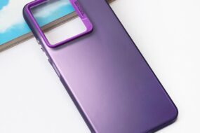 Torbica Clear za Xiaomi Redmi Note 13 4G ljubicasta