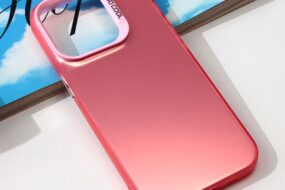 Torbica Clear za iPhone 15 Pro 6.1 roza