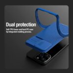 Torbica Nillkin CamShield Pro za iPhone 15 Pro 6.1 plava - Slika 6