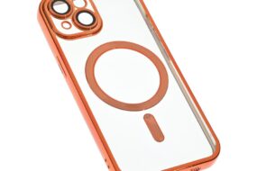 Torbica Magsafe Lux za iPhone 15 6.1 narandzasta