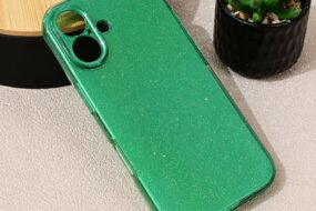 Torbica Sparkle Dust za iPhone 16 6.1 zelena