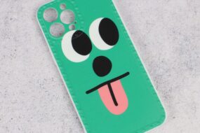 Torbica Smile face za iPhone 12 Pro Max 6.7 zelena