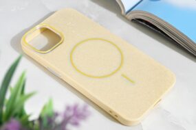 Torbica Magsafe Sparkle Dust za iPhone 13/14 6.1 zuta