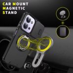 Torbica CamShield Ring stand za Xiaomi Redmi 15C 4G EU 173mm crna - Slika 6
