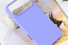 Torbica Teracell Soft Velvet za iPhone 17 Pro Max/18 Pro Max 6.9 ljubicasta