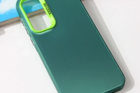 Torbica Clear za Samsung A356B Galaxy A35 5G zelena