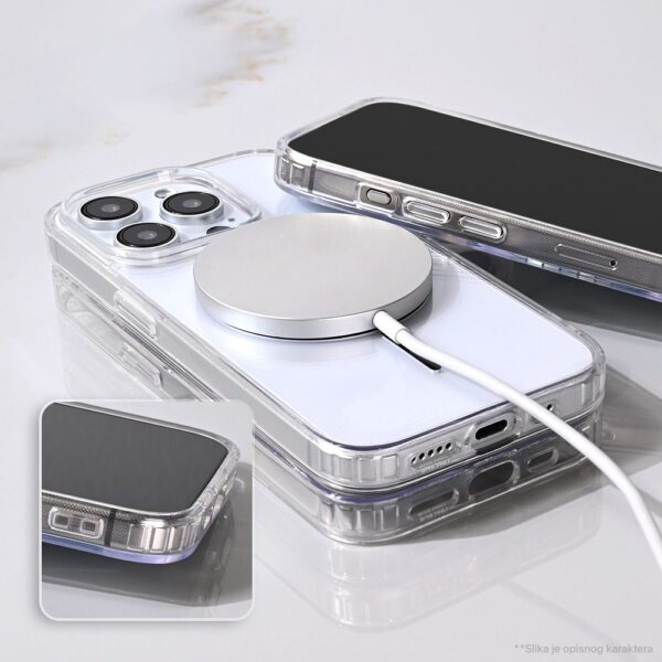 Torbica Magsafe Color Line za Samsung S911B Galaxy S23 crna