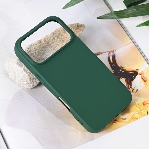 Torbica Teracell Soft Velvet za iPhone 17 Pro/18 Pro 6.3 tamno zelena