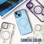 Torbica Magsafe Camera Color za iPhone 14 Pro 6.1 transparent