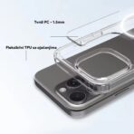 Torbica Magsafe za iPhone 16 Pro Max 6.9 transparent - Slika 3