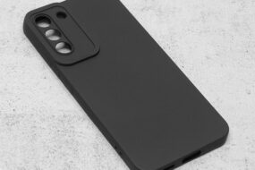 Torbica Silikon Pro Camera za Samsung S901B Galaxy S22 crna