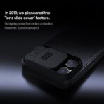 Torbica Nillkin CamShield Pro za iPhone 16 Pro 6.3 plava - Slika 2