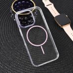 Torbica Magsafe Color Line za iPhone 16 Pro 6.3 roze - Slika 4