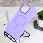 Torbica Magsafe Matte Color iPhone 16 Pro Max 6.9 lila - Slika 5