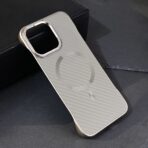Torbica Magsafe Carbon za iPhone 15 Pro Max 6.7 siva - Slika 3
