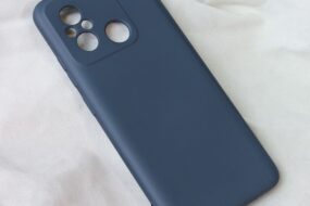 Torbica Teracell Soft Velvet za Xiaomi Redmi 12C tamno plava