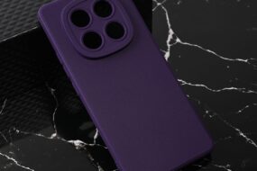Torbica Teracell Giulietta za Xiaomi Redmi Note 14 Pro 4G mat tamno ljubicasta