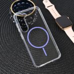 Torbica Magsafe Color Line za Samsung S911B Galaxy S23 ljubicasta