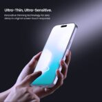 Zastitno staklo Tempered glass Nillkin H+ Pro za iPhone 17 Air 6.6 (sa kalupom) - Slika 3