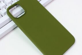 Torbica Summer color za iPhone 14 Plus 6.7 maslinasto zelena