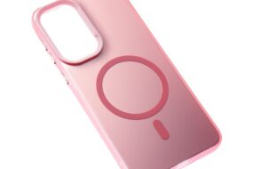 Torbica Magsafe Clear za Samsung A376B Galaxy A37 5G roze