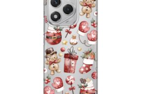 Torbica Silikonska Print Skin za Honor 400 Lite Cozy Christmas