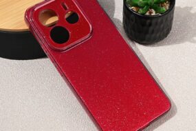 Torbica Sparkle Dust za Xiaomi Redmi Note 14 5G bordo