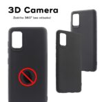 Torbica 3D Camera za iPhone 14 Pro 6.1 crna - Slika 3