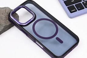 Torbica Magsafe Trendy za iPhone 16 Pro 6.3 ljubicasta