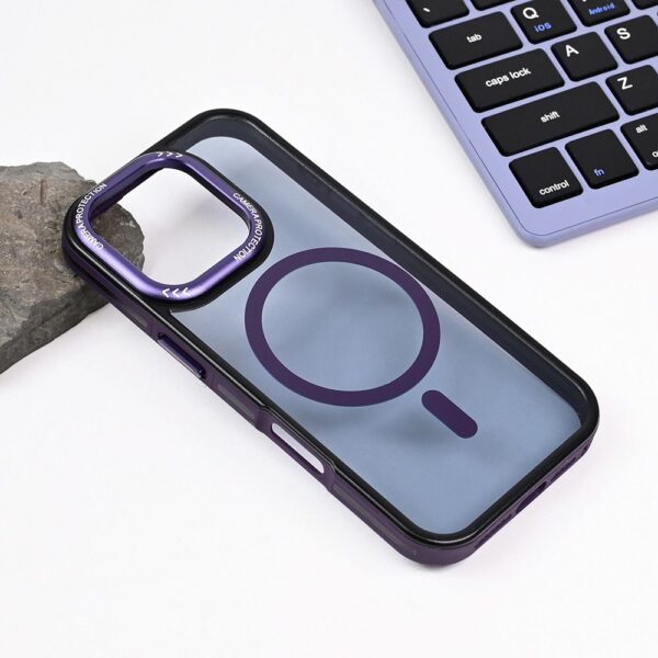 Torbica Magsafe Trendy za iPhone 16 Pro 6.3 ljubicasta