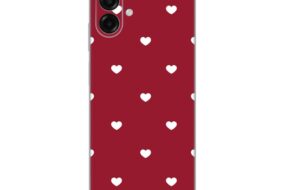 Torbica Silikonska Print Skin za Samsung A075F Galaxy A07 Burgundy Hearts