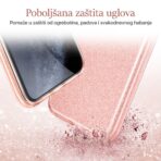 Torbica Crystal Dust za Xiaomi Redmi 10C srebrna - Slika 3