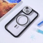 Torbica Magsafe shining za iPhone 15 6.1 crna - Slika 3