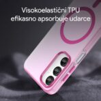 Torbica Magsafe Pastel za Samsung A266B Galaxyg A26 5G bela - Slika 5