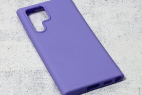 Torbica Teracell Giulietta za Samsung S908B Galaxy S22 Ultra 5G mat ljubicasta