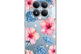 Torbica Silikonska Print Skin za Xiaomi Redmi Note 15 Pro Plus 5G Hibiscus Sea