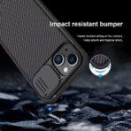Torbica Nillkin CamShield Pro za iPhone 14 6.1 crna - Slika 6
