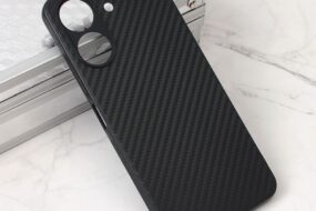 Torbica Carbon fiber za Xiaomi Redmi 13C crna