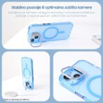 Torbica Magsafe transparent za iPhone 16 Pro Max 6.9 crna - Slika 5