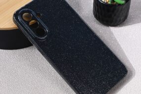 Torbica Sparkle Dust za Samsung A566B Galaxy A56 5G crna